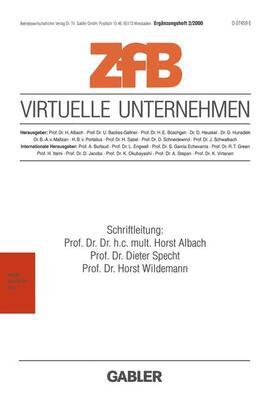Albach / Specht / Wildemann |  Virtuelle Unternehmen | Buch |  Sack Fachmedien