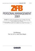 Albach |  Personalmanagement 2001 | Buch |  Sack Fachmedien