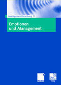 Schreyögg / Sydow |  Emotionen und Management | Buch |  Sack Fachmedien