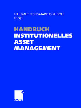Rudolf / Leser | Handbuch Institutionelles Investment | Buch | 978-3-409-11893-4 | sack.de