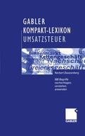 Dautzenberg |  Gabler Kompakt-Lexikon Umsatzsteuer | Buch |  Sack Fachmedien