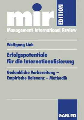 Link |  Erfolgspotentiale für die Internationalisierung | Buch |  Sack Fachmedien