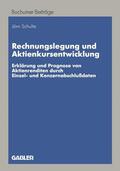 Schulte |  Schulte, J: Rechnungslegung und Aktienkursentwicklung | Buch |  Sack Fachmedien