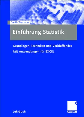 Tiemann | Einführung Statistik | Buch | 978-3-409-12407-2 | sack.de
