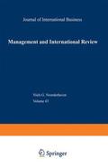 Noorderhaven |  Management and International Review | Buch |  Sack Fachmedien