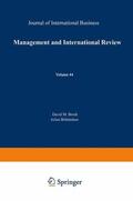Brock / Birkinshaw |  Management and International Review | Buch |  Sack Fachmedien