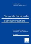 Corsten / May |  Neuronale Netze in der Betriebswirtschaft | Buch |  Sack Fachmedien