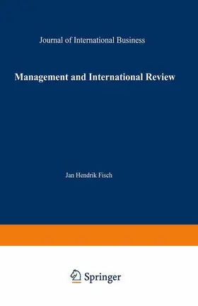 Fisch |  Management International Review | Buch |  Sack Fachmedien