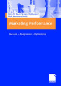 Bauer / Hammerschmidt / Stokburger |  Marketing Performance | Buch |  Sack Fachmedien