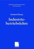 Haupt / Albach |  Haupt, R: Industriebetriebslehre | Buch |  Sack Fachmedien
