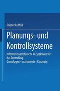 Wall |  Planungs- und Kontrollsysteme | Buch |  Sack Fachmedien