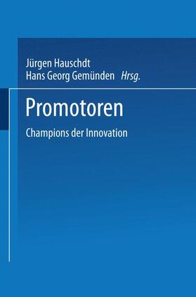Hauschildt | Promotoren | Buch | 978-3-409-13062-2 | sack.de