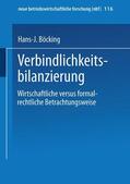 Böcking |  Böcking, H: Verbindlichkeitsbilanzierung | Buch |  Sack Fachmedien