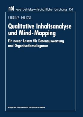 Hugl | Hugl, U: Qualitative Inhaltsanalyse und Mind-Mapping | Buch | 978-3-409-13194-0 | sack.de