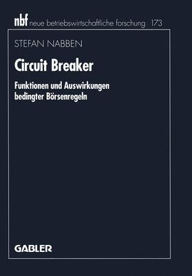 Nabben |  Nabben, S: Circuit Breaker | Buch |  Sack Fachmedien