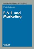 Bach |  Bach, M: F & E und Marketing | Buch |  Sack Fachmedien