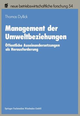 Management der Umweltbeziehungen | Buch | 978-3-409-13353-1 | sack.de