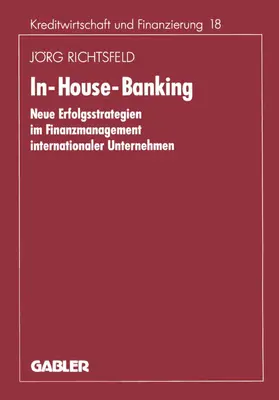 Richtsfeld |  In-House-Banking | Buch |  Sack Fachmedien