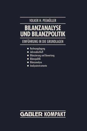 Peemöller | Bilanzanalyse und Bilanzpolitik | Buch | 978-3-409-13534-4 | sack.de