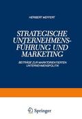 Meffert |  Strategische Unternehmensführung und Marketing | Buch |  Sack Fachmedien
