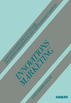 Strothmann |  Innovationsmarketing | Buch |  Sack Fachmedien