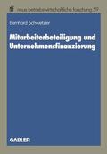Schwetzler |  Schwetzler, B: Mitarbeiterbeteiligung und Unternehmensfinanz | Buch |  Sack Fachmedien