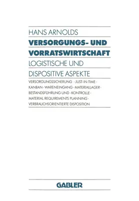  Versorgungs- und Vorratswirtschaft | Buch |  Sack Fachmedien