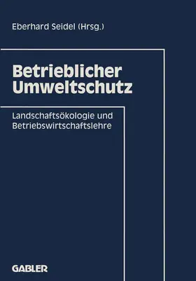 Seidel |  Betrieblicher Umweltschutz | Buch |  Sack Fachmedien