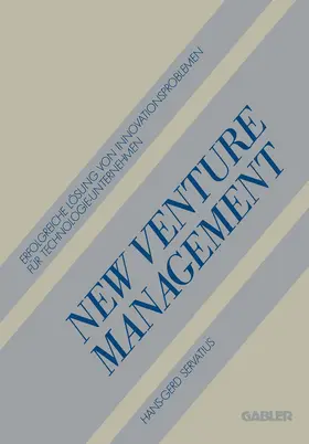 Servatius |  New Venture Management | Buch |  Sack Fachmedien