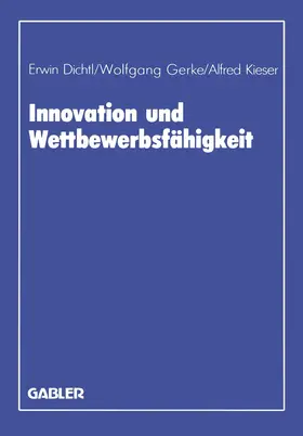 Dichtl |  Innovation und Wettbewerbsfähigkeit | Buch |  Sack Fachmedien