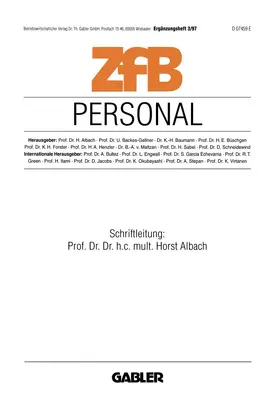 Albach |  Personal | Buch |  Sack Fachmedien