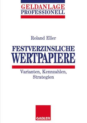 Eller | Festverzinsliche Wertpapiere | Buch | 978-3-409-14155-0 | sack.de