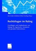 Achleitner / Everling |  Rechtsfragen im Rating | Buch |  Sack Fachmedien