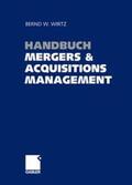 Wirtz |  Handbuch Mergers & Acquisitions Management | Buch |  Sack Fachmedien