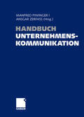 Piwinger / Zerfaß |  Handbuch Unternehmenskommunikation | Buch |  Sack Fachmedien
