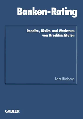Rüsberg |  Banken-Rating | Buch |  Sack Fachmedien