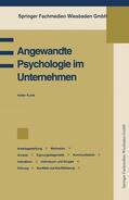  Angewandte Psychologie im Unternehmen | Buch |  Sack Fachmedien