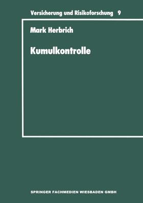 Herbrich |  Herbrich, M: Kumulkontrolle | Buch |  Sack Fachmedien