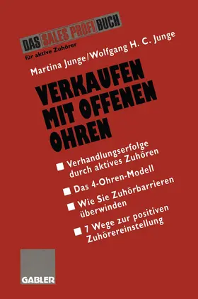 Junge |  Verkaufen mit Offenen Ohren | Buch |  Sack Fachmedien