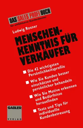  Menschenkenntnis für Verkäufer | Buch |  Sack Fachmedien