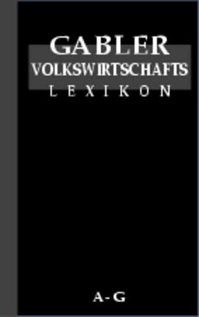 Gabler Volkswirtschafts Lexikon | Buch | 978-3-409-19810-3 | sack.de