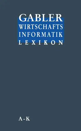 Stickel / Rau / Groffmann |  Gabler Wirtschafts Informatik Lexikon | Buch |  Sack Fachmedien