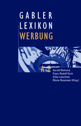 Behrens / Neumaier / Esch |  Gabler Lexikon Werbung | Buch |  Sack Fachmedien