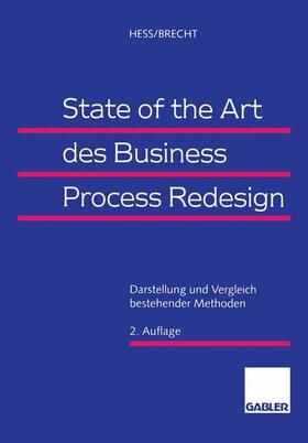 Brecht / Hess |  State of the Art des Business Process Redesign | Buch |  Sack Fachmedien