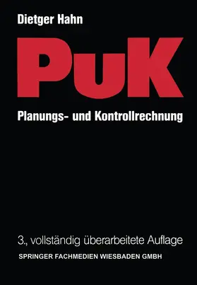 Hahn |  Planungs- und Kontrollrechnung - PuK | Buch |  Sack Fachmedien
