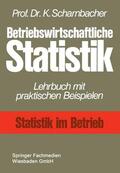 Scharnbacher |  Betriebswirtschaftliche Statistik | Buch |  Sack Fachmedien