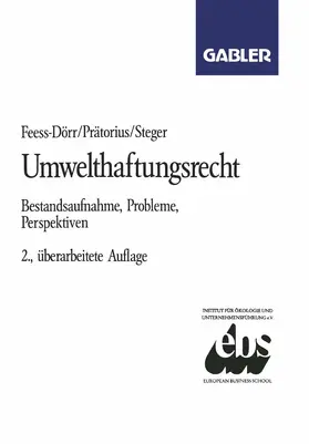 Feess | Umwelthaftungsrecht | Buch | 978-3-409-27731-0 | www.sack.de