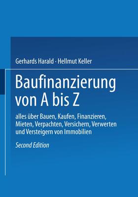 Harald | Baufinanzierung von A bis Z | Buch | 978-3-409-29918-3 | sack.de