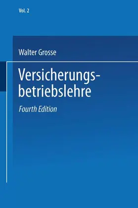 Grosse |  Versicherungsenzyklopädie | Buch |  Sack Fachmedien