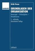 Frese |  Grundlagen der Organisation | Buch |  Sack Fachmedien